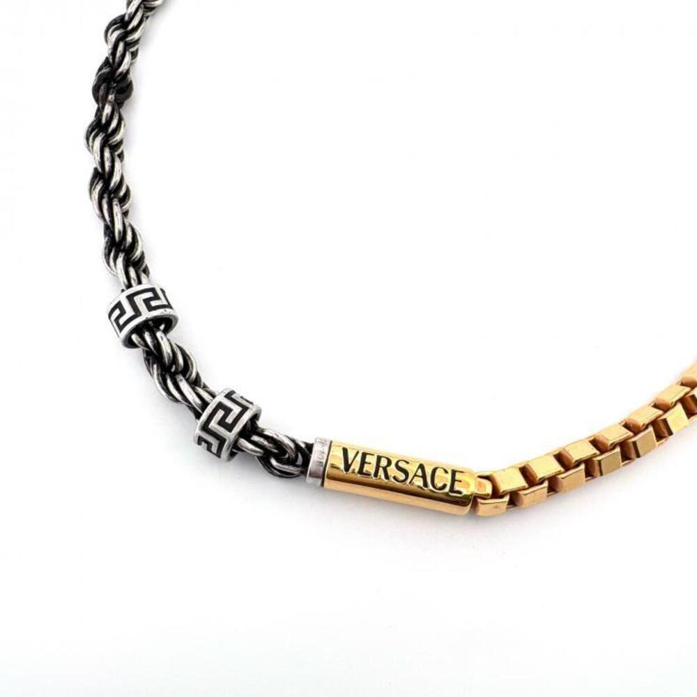 VERSACE Silver Necklace